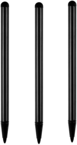 3pcs black stylus pens for - black,